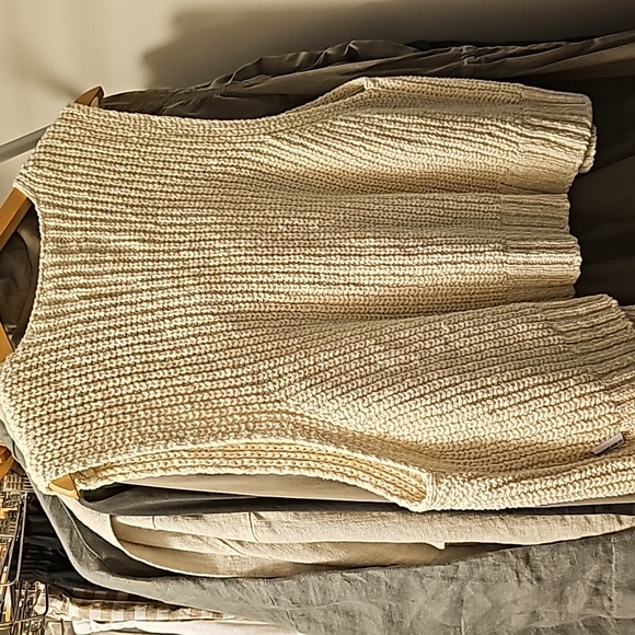 Le Bon Shoppe Granny Cotton Vest Oatmeal XS/S - Picture 5 of 5